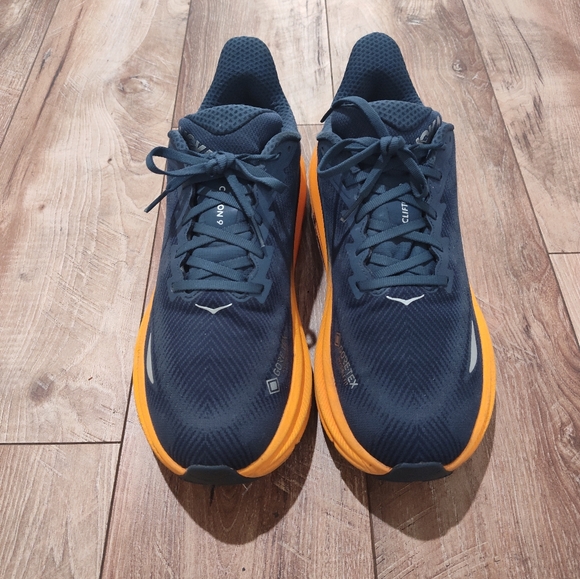 Hoka Men's Navy and Orange Athletic Shoes - Picture 6 of 16